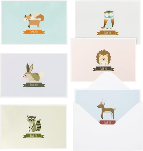Best Paper Greetings Baby Shower Thank You Cards with Envelopes - Funny