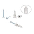 Self Drilling Drywall Plastic Anchors with Screws - 100 Pieces (50 Pairs) Expansion Screws