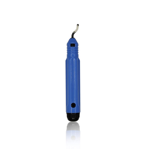 Deburring Tool Kit with Anti-Slip Handle, Pack of 10 BS1010 Deburring Blades for Various Materials