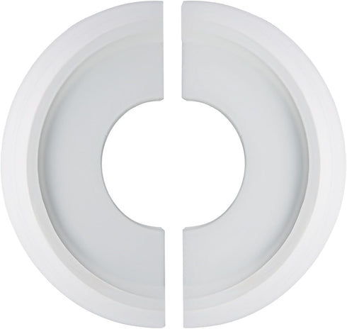 Zorfeter Split Molded Ceiling Medallion 10"OD x 4"ID, White Ceiling Fan Cover Plate