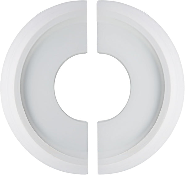 Zorfeter Split Molded Ceiling Medallion 10"OD x 4"ID, White Ceiling Fan Cover Plate