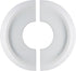Zorfeter Split Molded Ceiling Medallion 10"OD x 4"ID, White Ceiling Fan Cover Plate