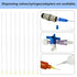 BENECREAT 10Pcs 304 Stainless Steel Dispensing Needle, 20 Gauge Long Needles with Luer Connector