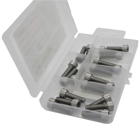 Fullerkreg 0.7mm Pitch M4 x 30MM Socket Head Cap Screws, Allen Socket Drive, AISI 304 Stainless Steel, 50 Count
