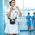 ccotikosee Waitress Apron with Pocket, Server Work Tools Waist Bag, Adjustable Utility Belt for Nurse, Hair Stylists