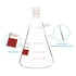 StonyLab 1000ml Filtering Flask, Heavy Wall Borosilicate Glass, 24/40 Standard Taper Outer Joint, Bolt Neck