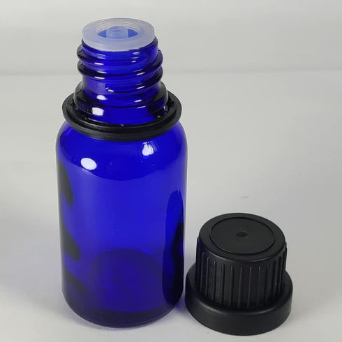 Bioll 15ml Essential Oil Dropper Glass Bottle, Refillable Sample Bottles with Orifice Reducer, 24Pack