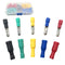 Bullet Butt Connectors - Sopoby 100pcs Assorted Insulated Female & Male Crimp Wire Terminals