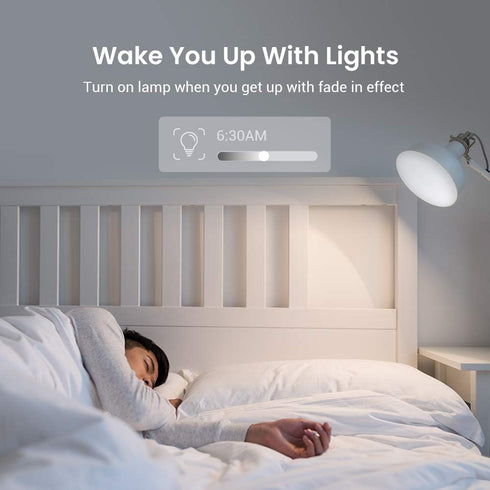 Broadlink Smart Bulb, 10W RGB Dimmable Wi-Fi LED Light Bulbs, Color Changing A19 800lm, 4-Pack