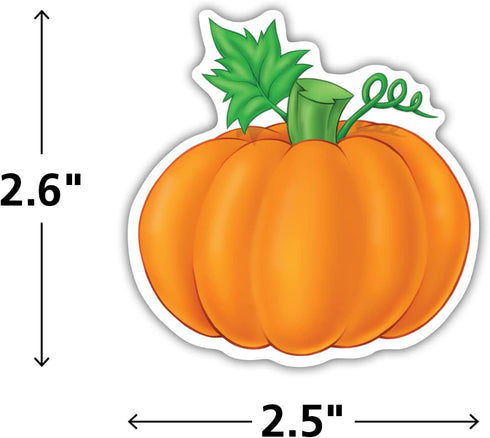 Teacher Created Resources Mini Accents, Pumpkins (5129), Orange