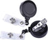 KUUQA Retractable Badge Reel with Alligator Clip for ID Cards and Key Cards (10 Pack)