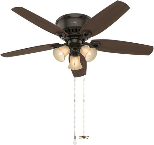 Pull Chain Extension for Ceiling Fans and Light Fixture, 59-inch Long with 6 Matching Connectors (Bronze)