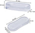 JJLFresheners 5Pcs Set, Transparent Silicone Toilet Seat Bumper Strong Adhesive Toilet Seats Lid Bumpers, Toilet Seat
