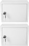 NUOBESTY 2PCS Wall Mounted Milk Box Dairy Container Holder Waterproof Milk Bottle