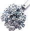 JCSPBYL 100pcs 2020 Series Sliding T-Nuts Metric M5 Thread Slide in Hammer Head