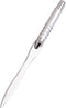 AUEAR Silver Metal Letter Opener Hand Envelope Slitter for Home Office Supplies
