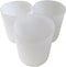 Spree Frosted Plastic Lens Globe, 3.75" x 3.3" Compatible Replacement for 3 Tier Metal Low Voltage Path Lights, Malibu
