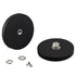 MUTUACTOR Heavy Duty Strong Pot Magnets, 1/4-20 Female Threaded Stud, Dia. 2.59” Neodymium Rare Earth
