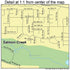 Large Printed Wall Map of Salmon Creek, WA - Perfect for Home Display