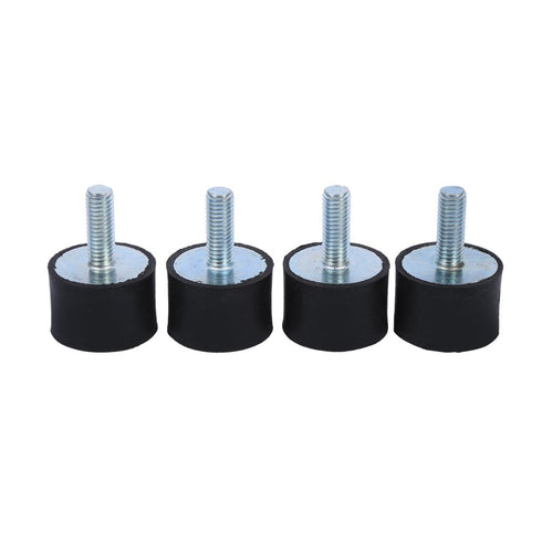 Rubber Mount Isolator, M8 M6 Anti Vibration Isolator, Electric Motor Mount Rubber Bushings, 4pcs