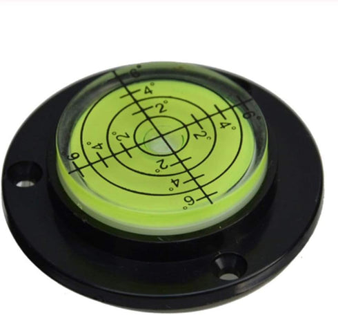 50X13mm Spirit Level Tool, Round Spirit Level Bubble Calibration Bubble Level Measuring Instruments Tool (5 packs)
