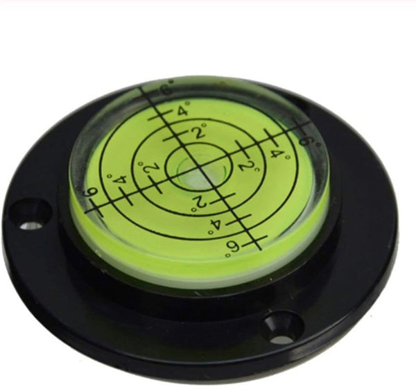 50X13mm Spirit Level Tool, Round Spirit Level Bubble Calibration Bubble Level Measuring Instruments Tool (5 packs)