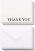 Sustainable Greetings 120 Pack Thank You Cards with Envelopes Bulk for Weddings, Bridal Showers, Graduations, Bridal