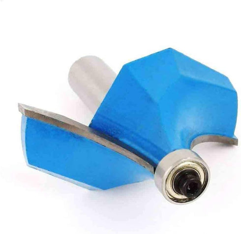 COMOK 1/2" 2" 2 78mm Shank Radius Flutes Corner Rounding Over Router Bit Tool Long