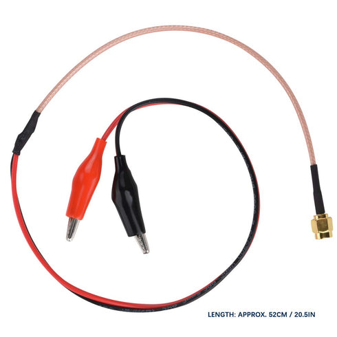 Health Gear SMA Test Leads, Coaxial Testing Cable, RF Connection Cable, 1Pcs Red Black Testing Wire 52cm