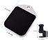 FUZADEL 360 Mouse Platform Clamp On Under Desk Adjustable Mouse Tray Mount Swivel Desktop Shelf Wrist Rest Rotating