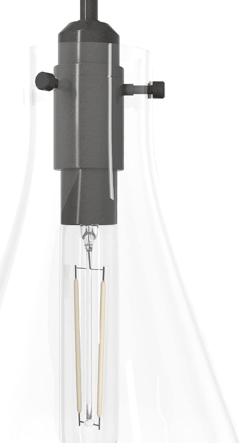 19563 Hunter Fan Company Lundin Pendant Light, Noble Bronze