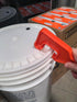 Edward Tools 5 Gallon Bucket Opener Tool for Lids - Large Heavy Duty Plastic - 12X Leverage Strength for Easy Paint Can, Pail or Bucket Opening - Finger Grip Handle by Edward Tools