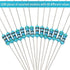 Aniann 1280 Pieces Resistor Kit - 64 Values 1% Assorted Resistors 1 Ohm-10M Ohm for DIY Projects