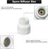 #12 Ceramic Cup White TIG Welding Cup, Fit Torch WP 9/20/25 Series with 3/32 Diffuser
