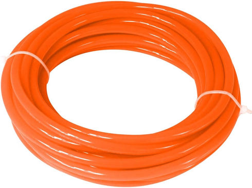 Quickun Pneumatic Tubing 4mm x 2.5mm PU Polyurethane Tube Air Hose Line (Orange 32.8ft/10Meters)