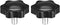 uxcell Clamping Handle Screw Knobs, M8 x 12mm Male Thread, 2pcs