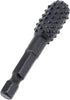 10pcs Rotary Burr Wood Carving Rasp Files Set with 1/4" Hex Shank for Woodworking Carving, Shaping, and Grooving