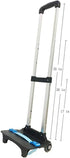 VILINKOU Backpack Schoolbag/Backpack Hand Truck Wheeled Cart Trolley Hand Aluminium Alloy Folding Trolley Cart