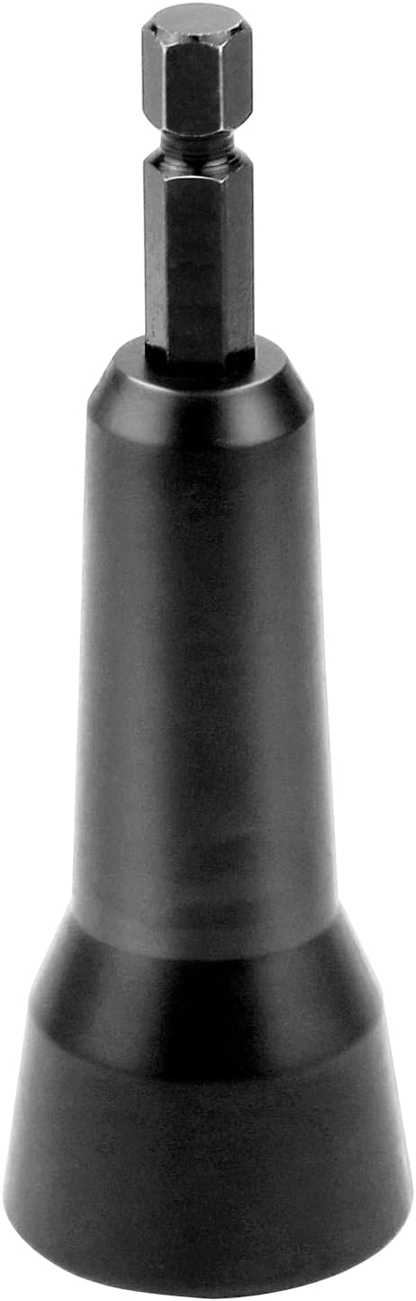 Wire Twisting Spinner, Spin-Twist Wire Connector Socket with 1/4" Chuck, Black