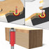Ovrimelle 4PCS Set, 1/4 Inch Professional Flush Trim Router Bit Shank Top Bearing Hard Alloy Flush Trim Cut Router Bit