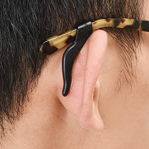 Avikoit 5 Ear Grip Ear Hooks for Glasses, Anti - slip Hook Soft Silicone Temple Holder Glass Eyewear Comfortable Tips