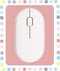 Small Rectangular Mouse Pad, Portable Waterproof Mini Mouse Pad with Non-Slip Glue Base, Dark Pink 5x6 inches