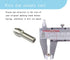 Luo ke 9Pcs Quickly Changed Rotary Collet Set with Clamping Nut for Dremel Tools