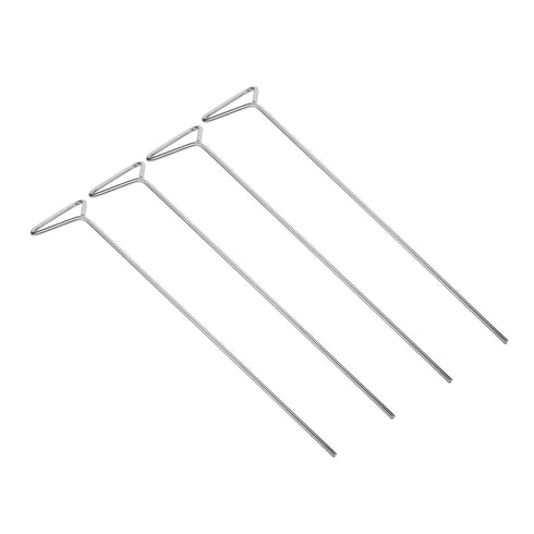 Petri Dish Set: Stainless Steel Cell Spreading for Laboratory Supplies, 4 pcs, Wide 4cm/1.6inch