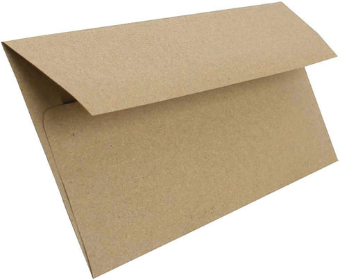 JAM PAPER #10 Business Premium Envelopes, 4 1/8 x 9 1/2, Brown Kraft Paper Bag, 50/Pack
