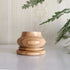 FENGSHOUU 2inch/5cm Legs,Set 4 Table(5x6cm) Wooden Furniture of Solid Wood Unfinished Bun Feet,Round Replacement Sofa