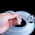 hcaklozgshi 1pcs Winemaking(1 10mm 12mm) Silicone Rubber Hose Transparent Flexible High Temperature Resistant Water
