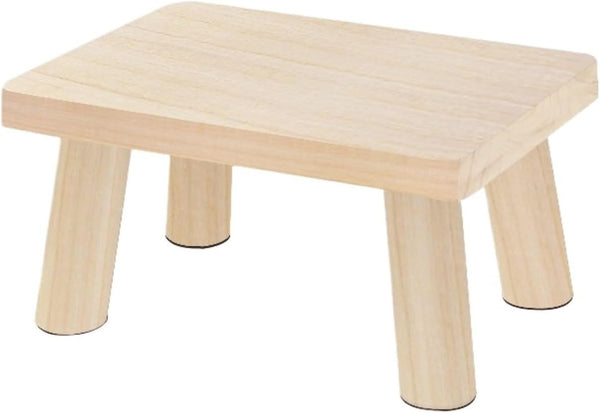 WHL Alexanders Stepstools Step Stool Wood Coffee Table Chair Portable Change Shoes Auxiliary Height