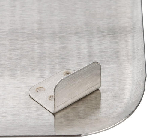 Soro Essentials 6.37" 10.37" 4 11 Inset - and Hole Openings Stainless Steel Steam Table Adapter Plate- Fits and qt. Pan