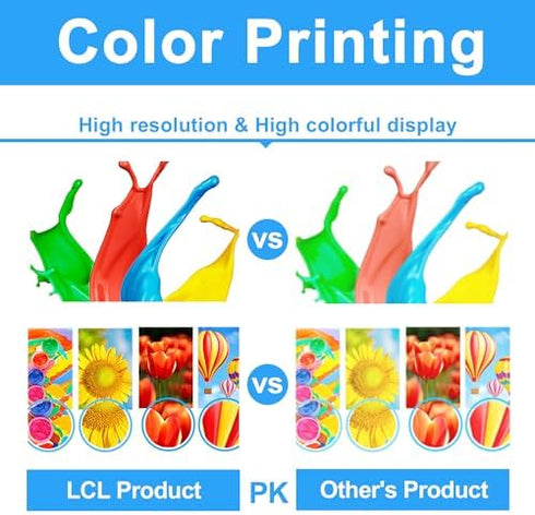 LCL Remanufactured Toner Cartridge Replacement for HP 128A 131A CF212A CE322A CM1415fn CM1410fnw CM1415fnw CP1522n